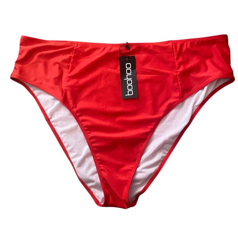 Boohoo Scarlet Swimwear Bottom Piece Size 20